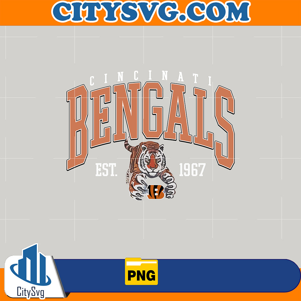 CincinnatiBengalsEst1967Png