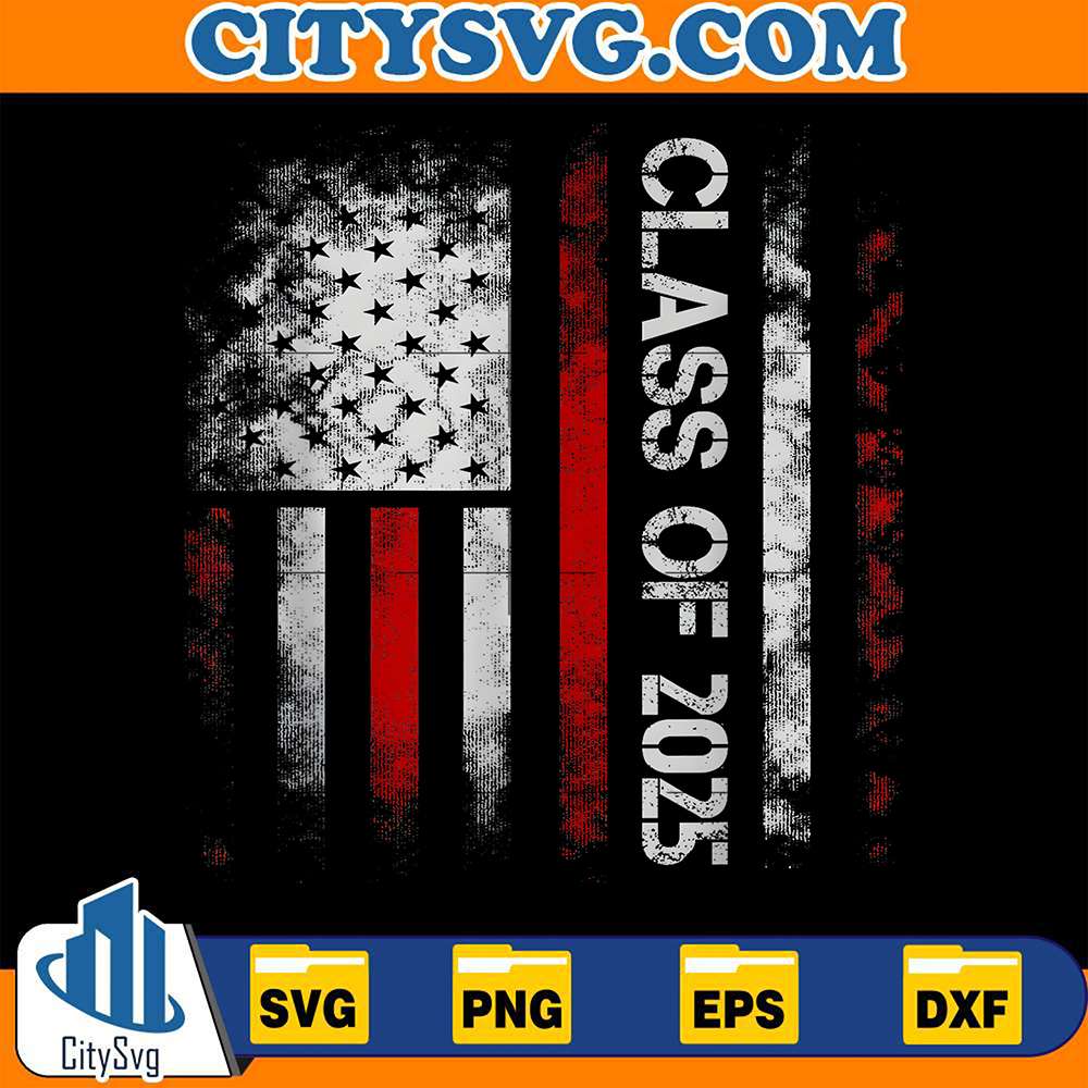 Class-Of-2025-American-Flag-USA-Graduation-Png