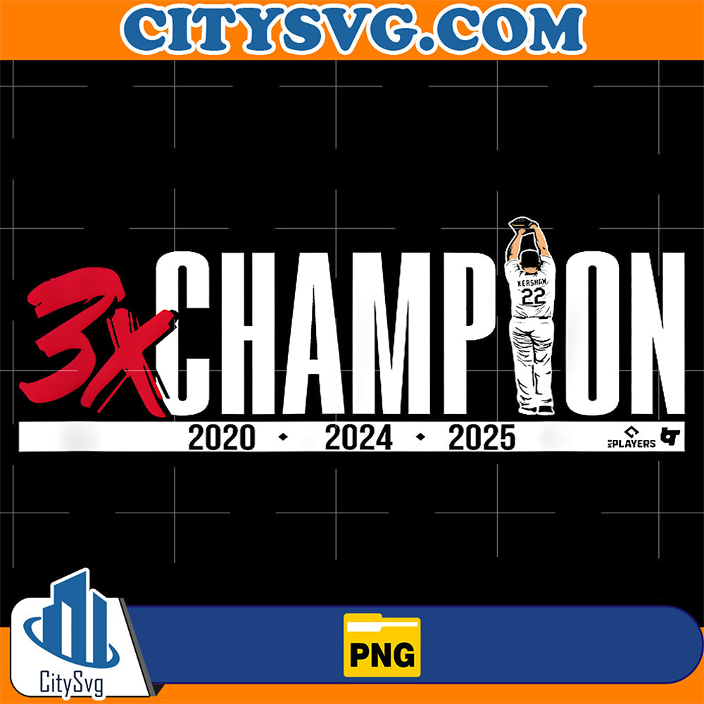 Clayton-Kershaw-Three-Time-Champion-Los-Angeles-Baseball-Png