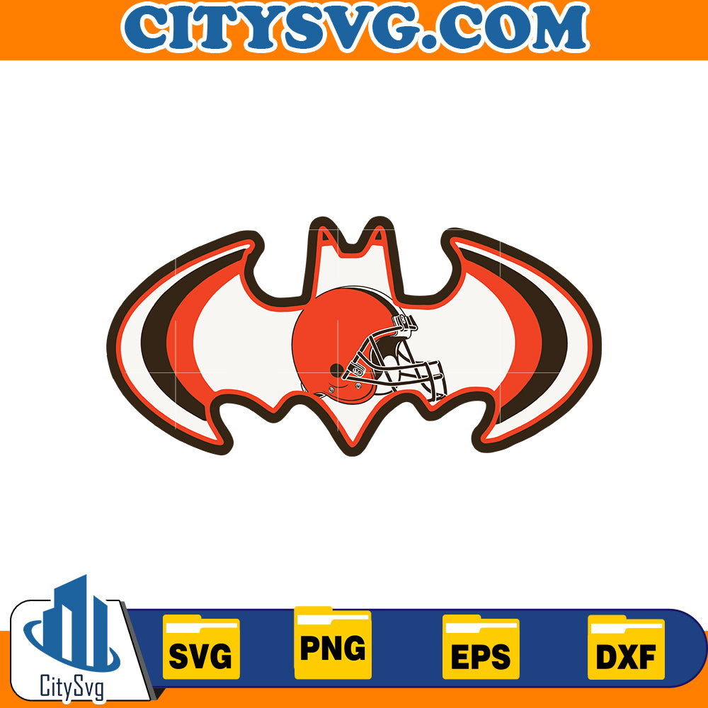 Bat Cleveland Browns Svg