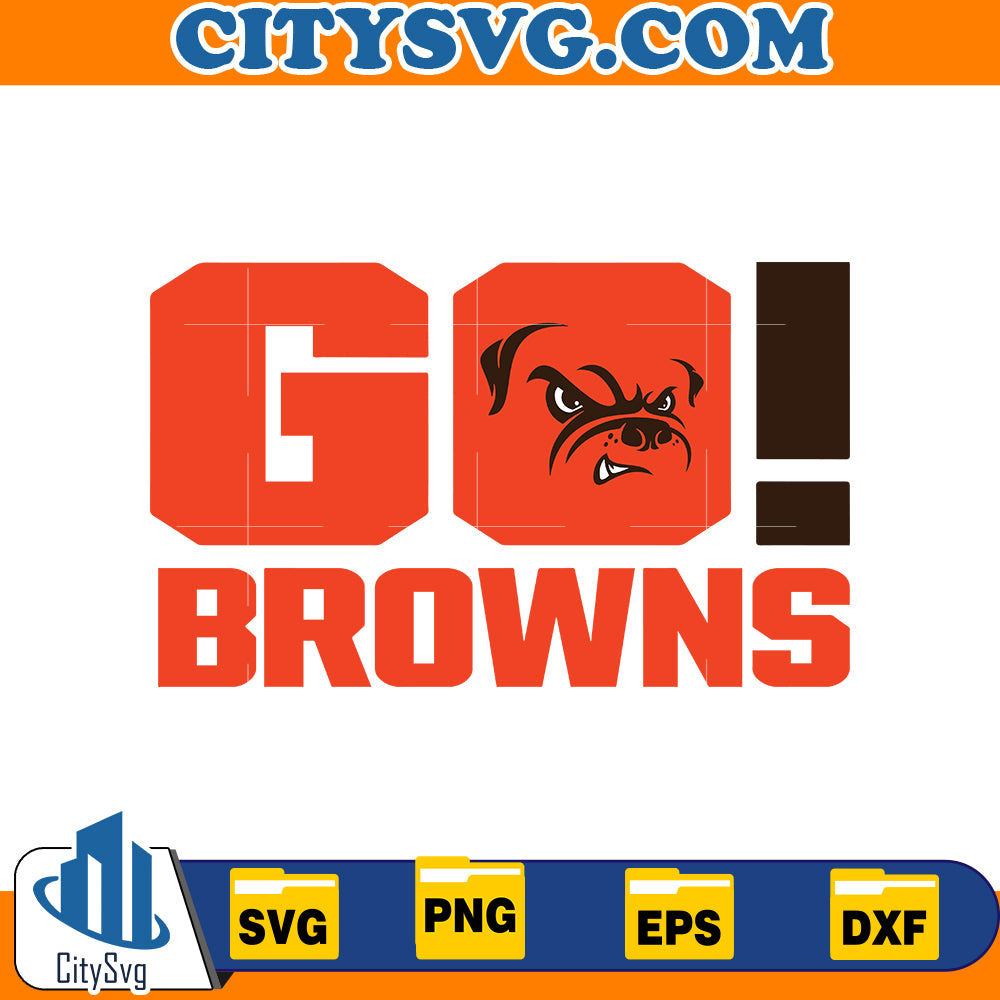 Go Cleveland Browns Svg