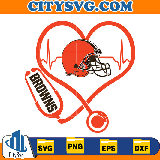 Heat Cleveland Browns Svg