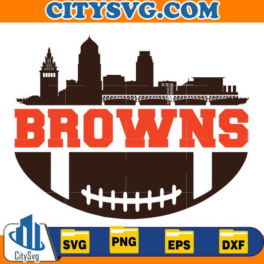 City Cleveland Browns Svg