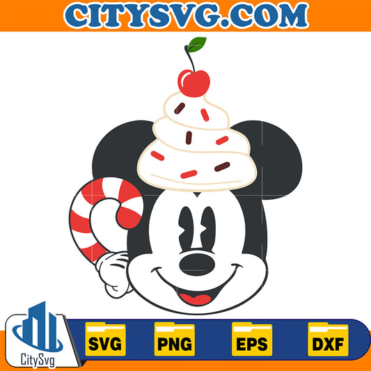 Cocoa-Mickey-Christmas-Svg