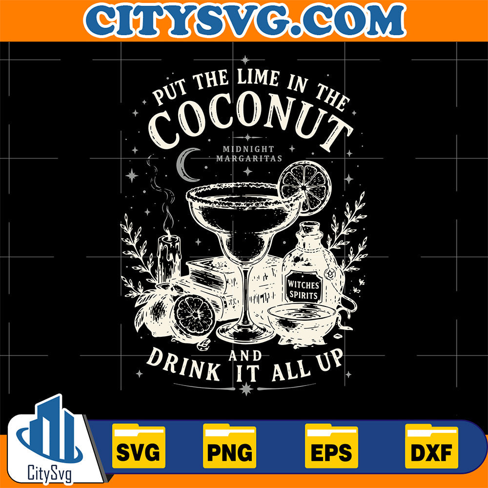 Coconut-Margaritas-Retro-Halloween-Svg