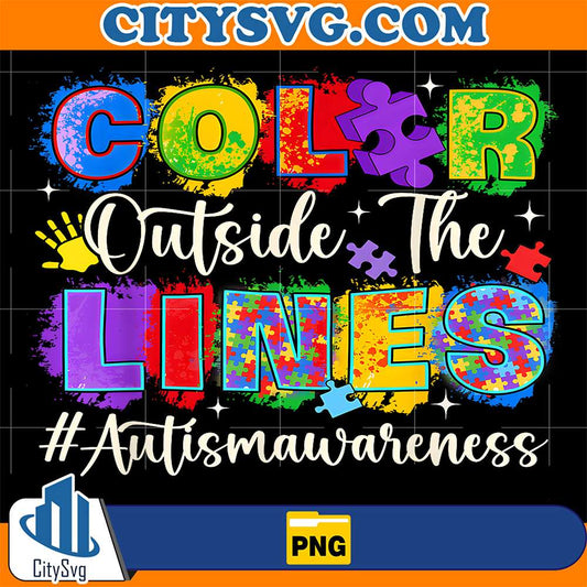 Color-Outside-The-Lines-Autism-Awareness-Png