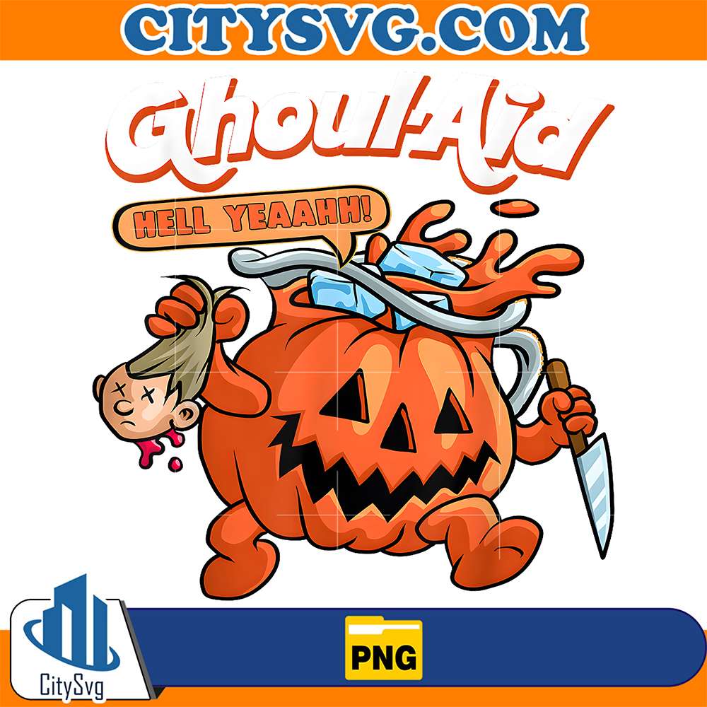 Cool-Ghoul-Aid-Funny-Ghoul-Pumpkin-Cute-Meme-Halloween-Png