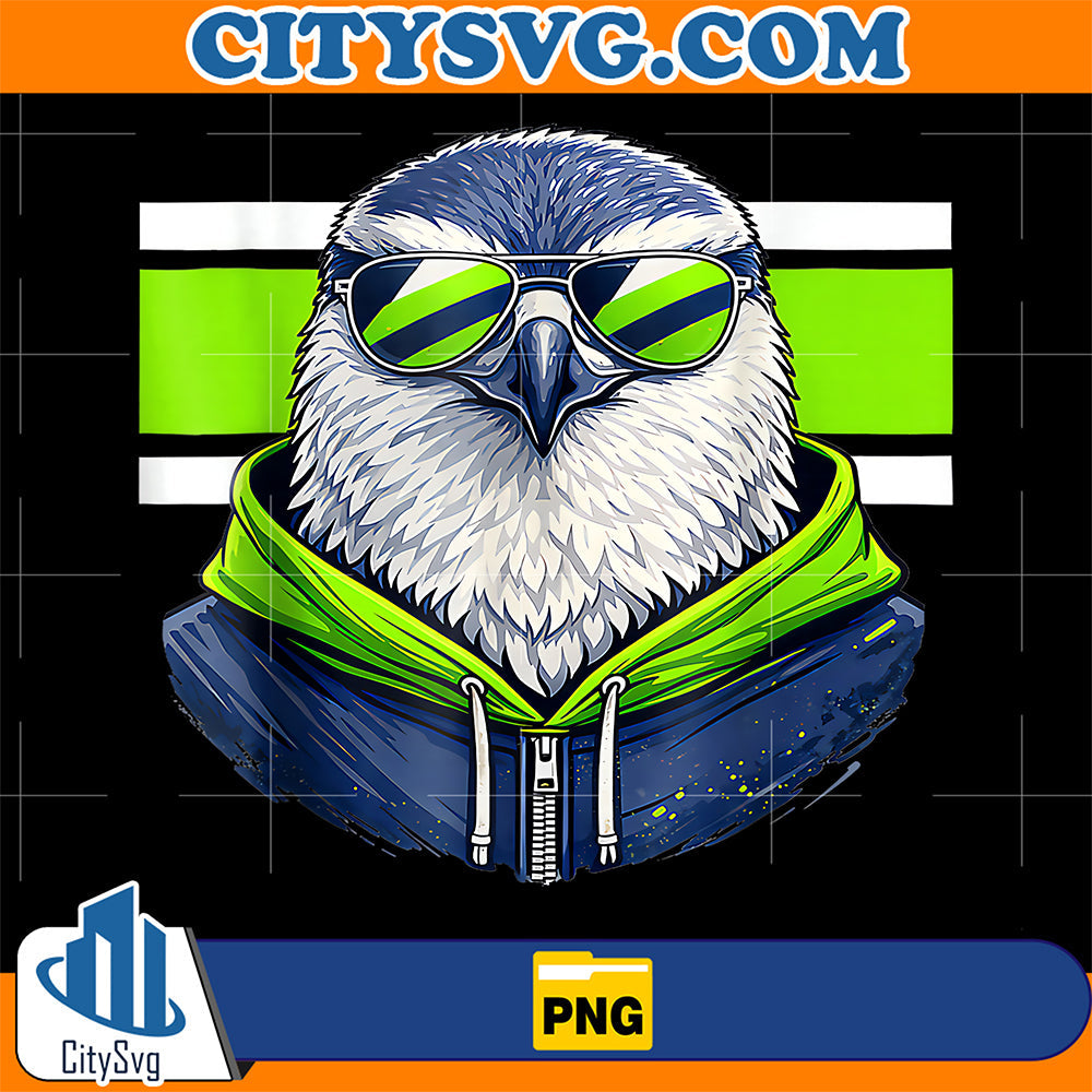 Cool-Hawk-With-Sunglasses-Png