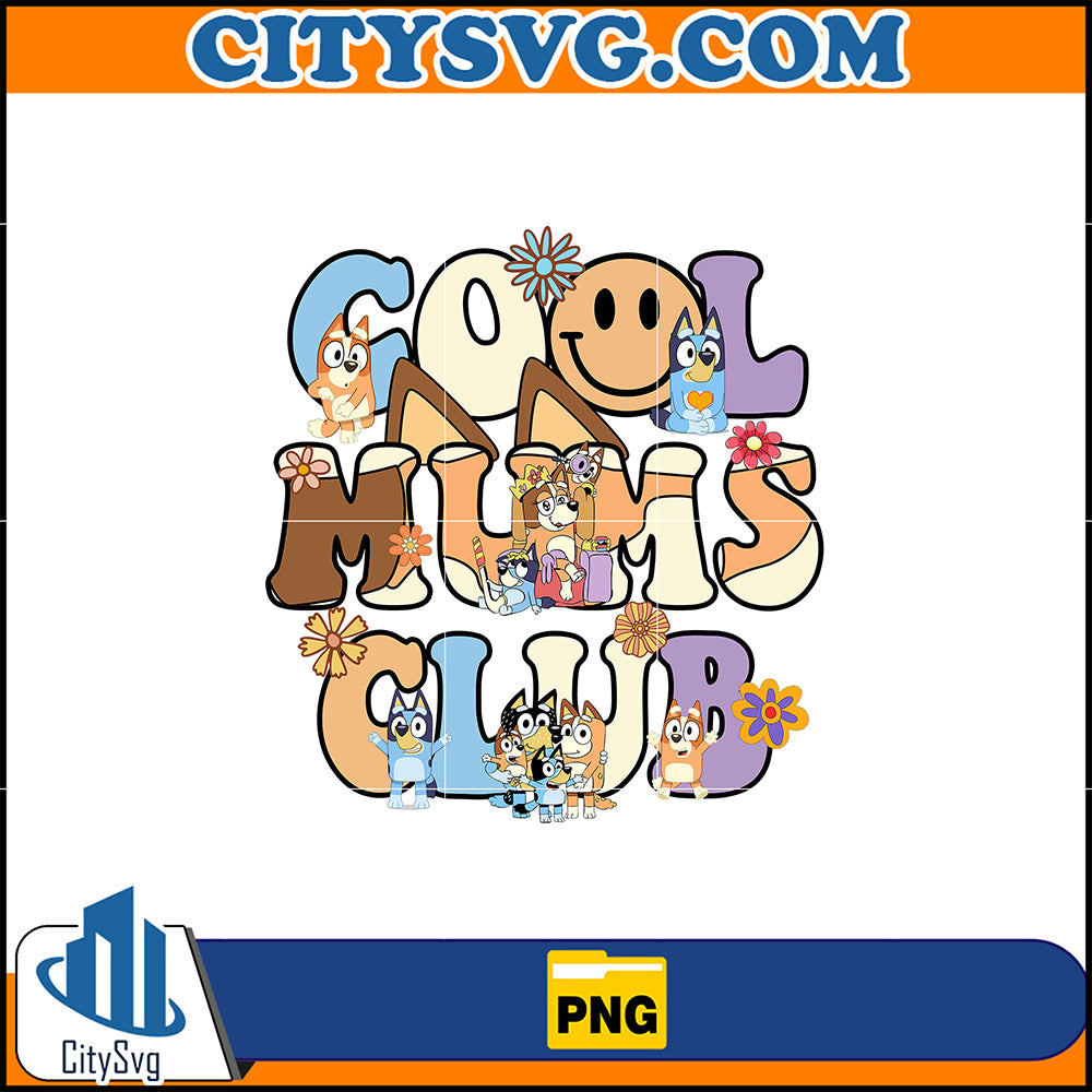 CoolMumClubBlueyPng