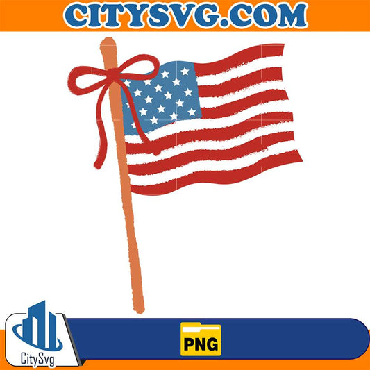 Coquette-4th-Of-July-American-Flag-Png