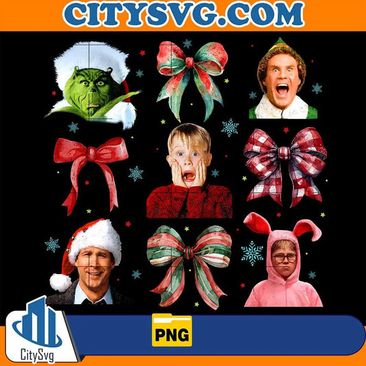 CoquetteChristmasMovieFriendsPng