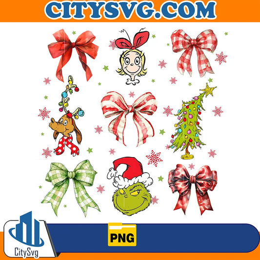 CoquetteGrinchChristmasPng_1