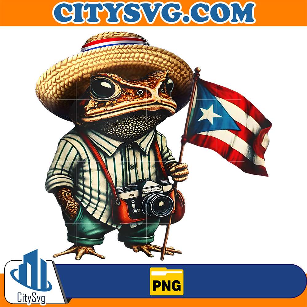 Coqui Frog Puerto Rico Puerto Rican Flag Taino Boricua Png CitySvg