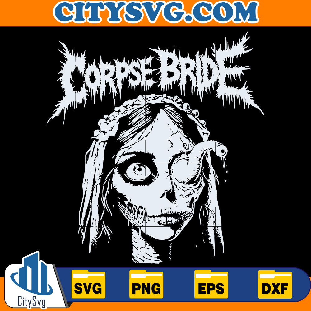 Corpse Bride Emily death Svg