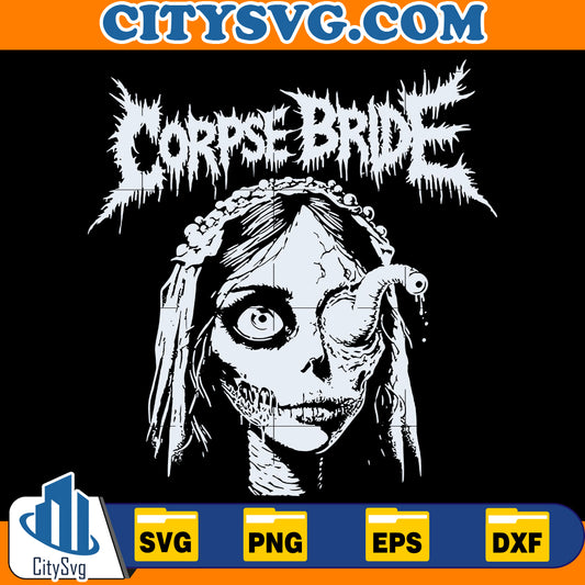 Corpse Bride Emily death Svg