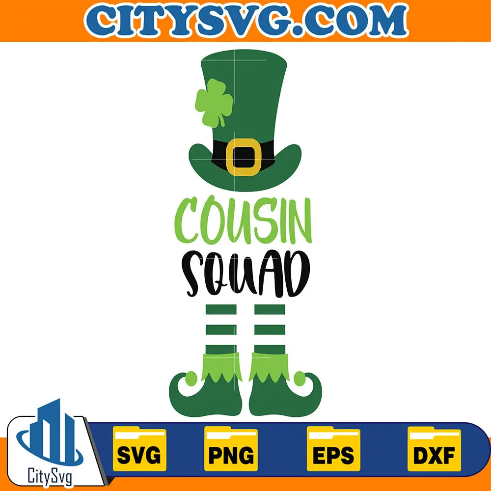 CousinSquadStPatricksDaySvg