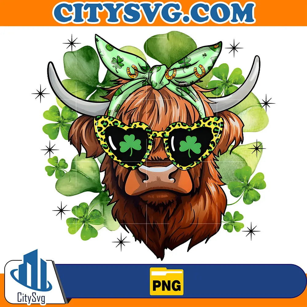 CowStPatricksDayPng