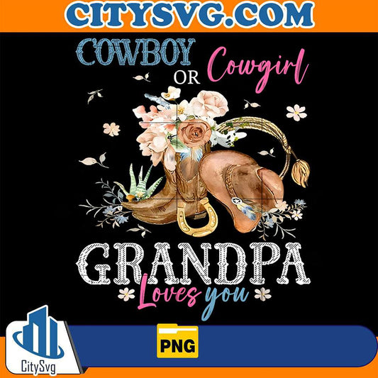 Cowboy-Or-Cowgirl-Gender-Reveal-Party-Announcement-Grandpa-Png
