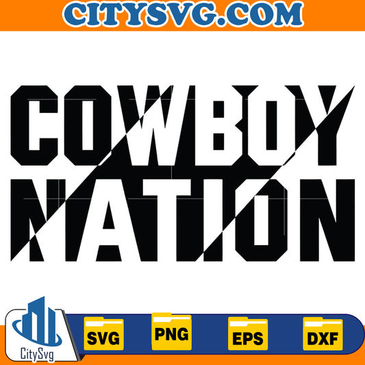 Cowboy Nation Svg