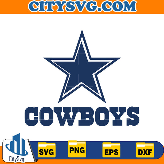 Dallas cowboys Svg