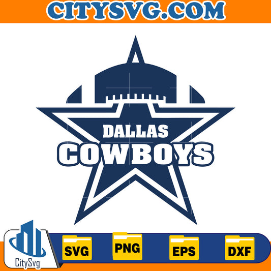 Dallas cowboys Svg