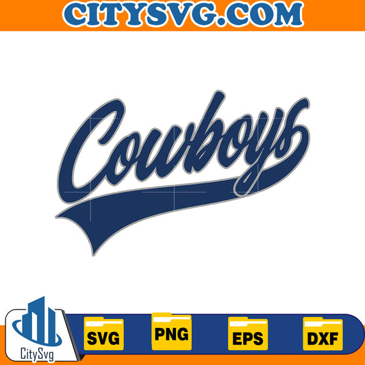 Dallas cowboys Svg