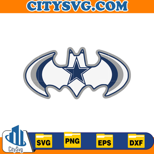 Bat Dallas cowboys Svg