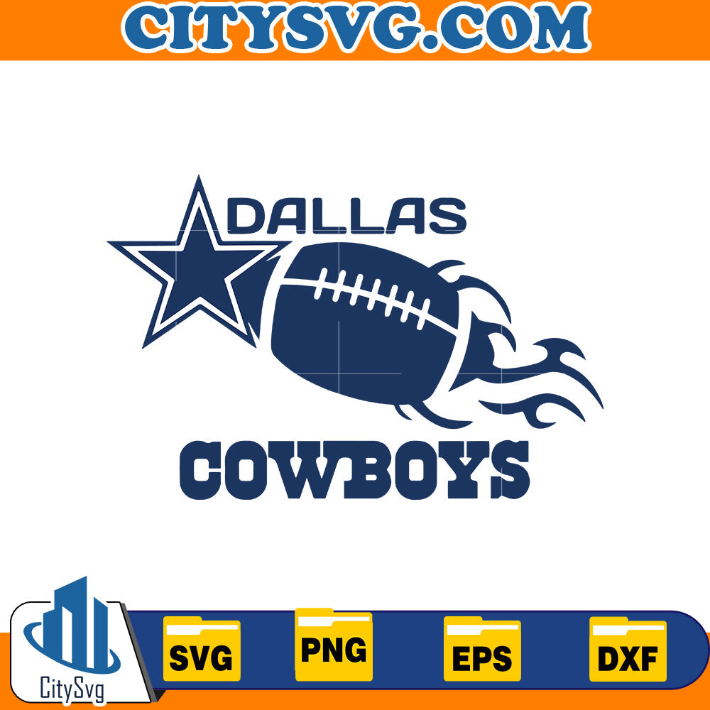 Dallas cowboys Svg