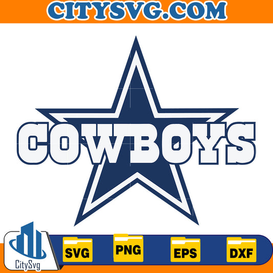 Dallas cowboys Svg