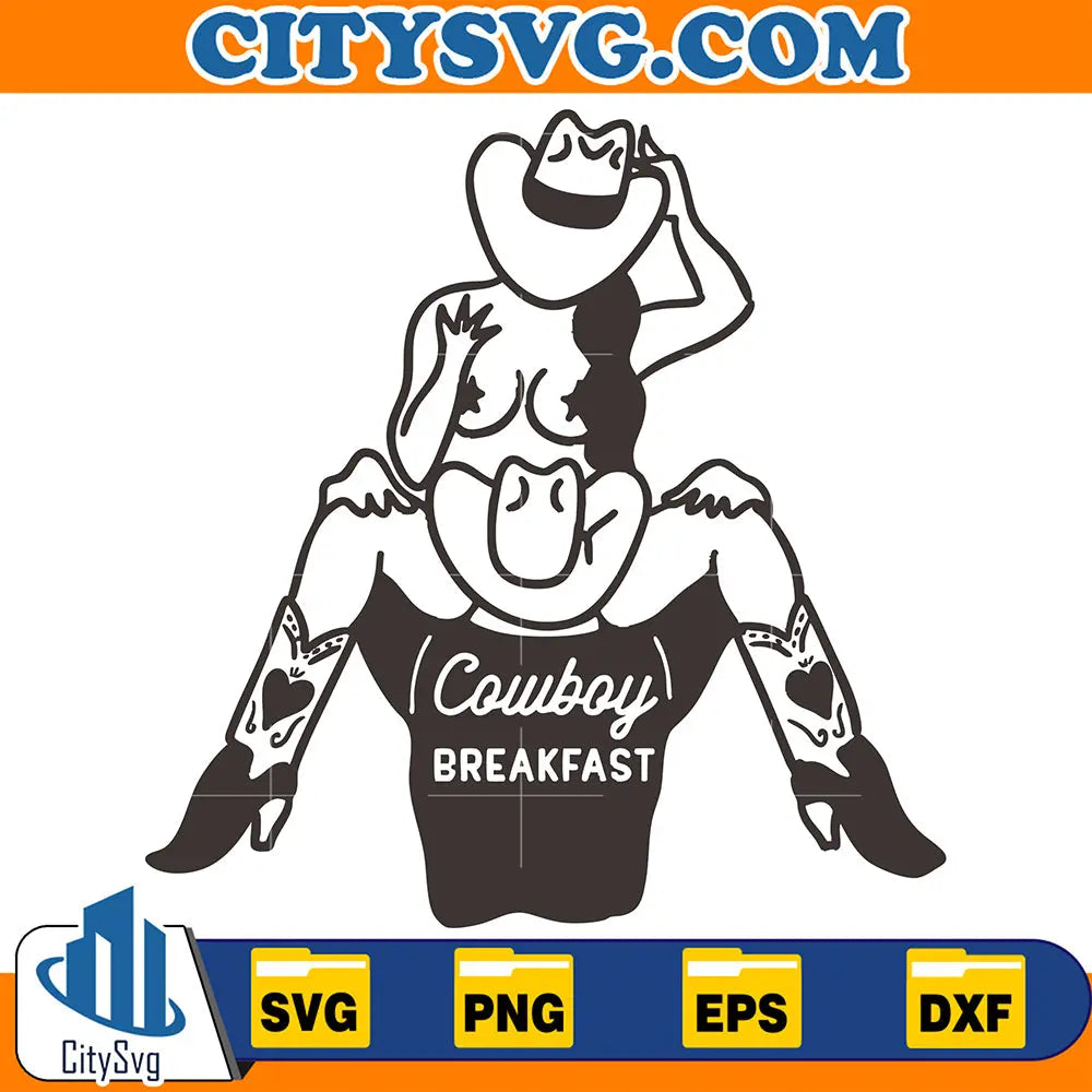 CowgirlWesternSvg