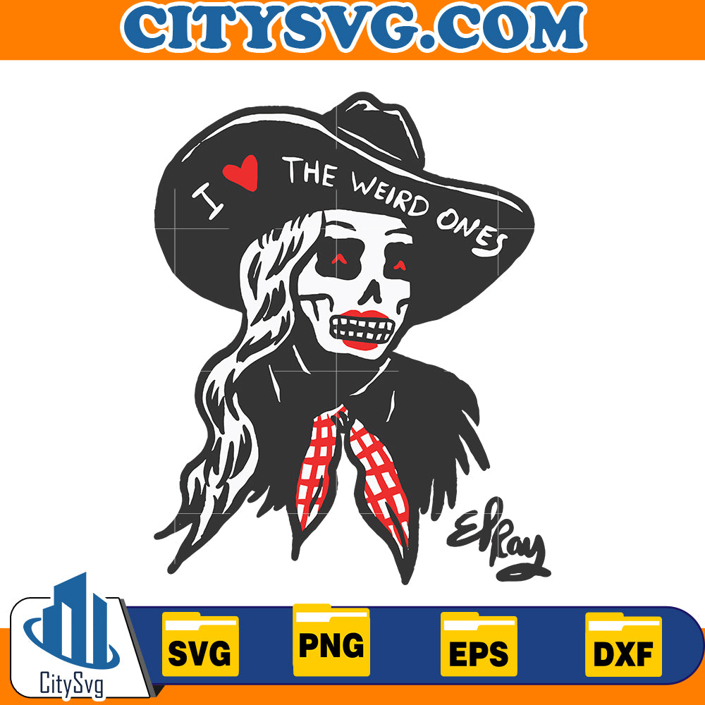 Cowgirl weirdo El Ray Svg