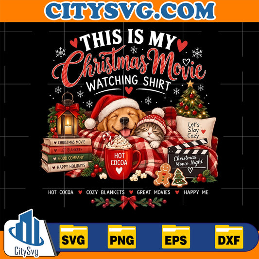 Cozy-Christmas-Movie-Night-Dog-Cat-Hot-Cocoa-Svg