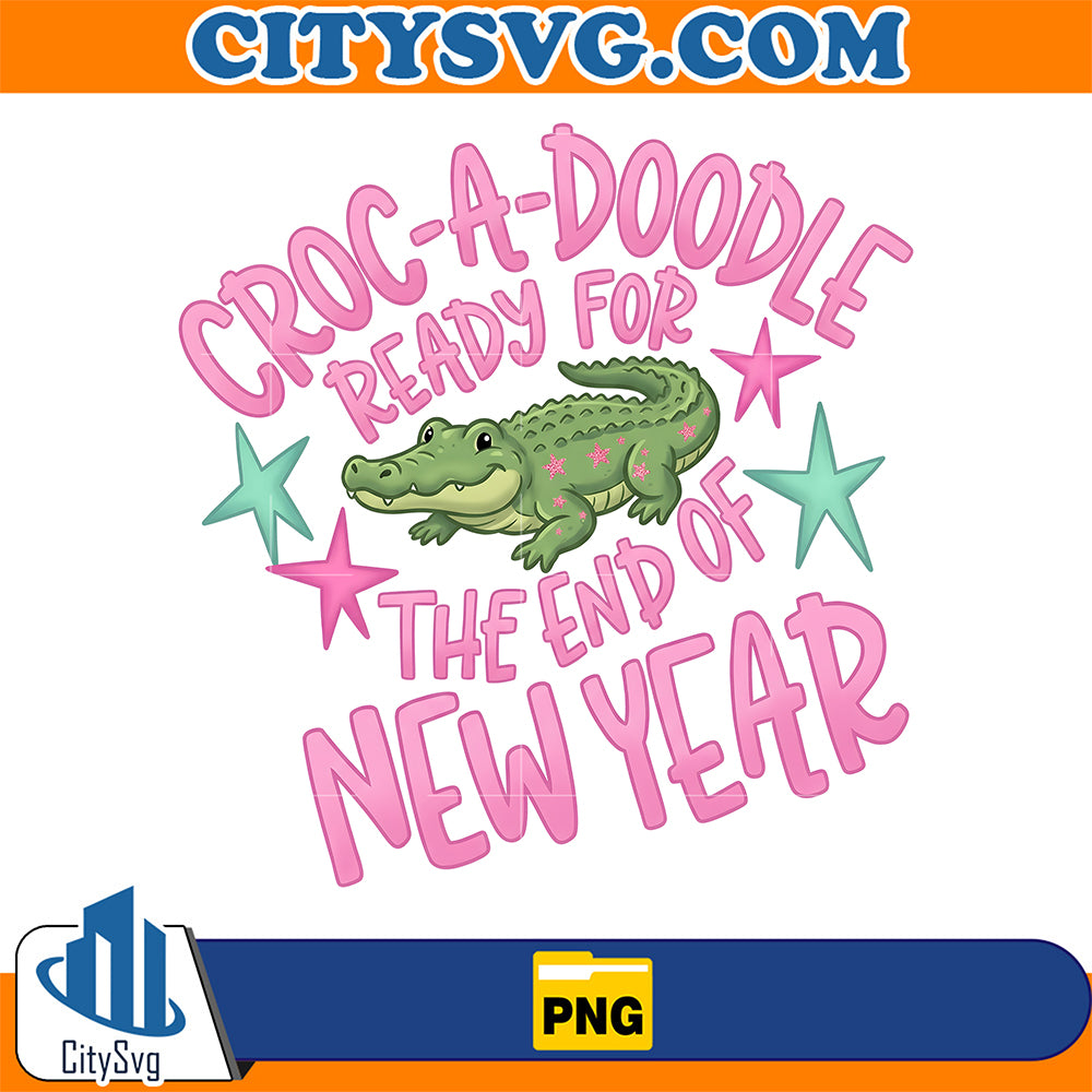 Croc-A-Doodle-Ready-For-The-End-Of-New-Year-Png