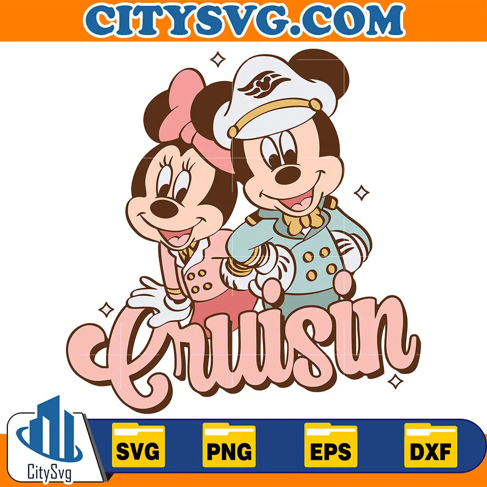 CruisinMickeyMinnieSvg
