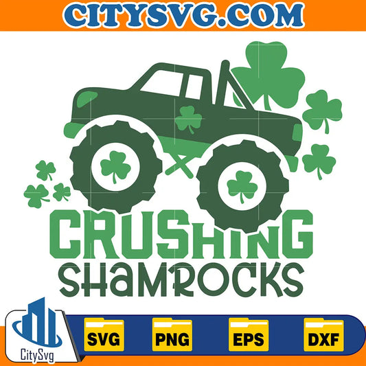 CrushingShamrocksStPatricksDaySvg