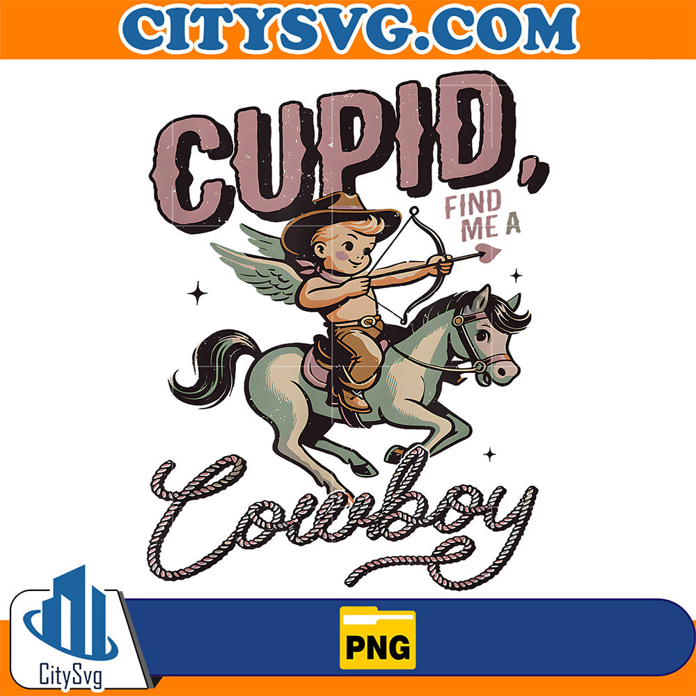 Cupid-Find-Me-A-Cowboy-Retro-Valentines-Day-Cupid-Cowboy-Png