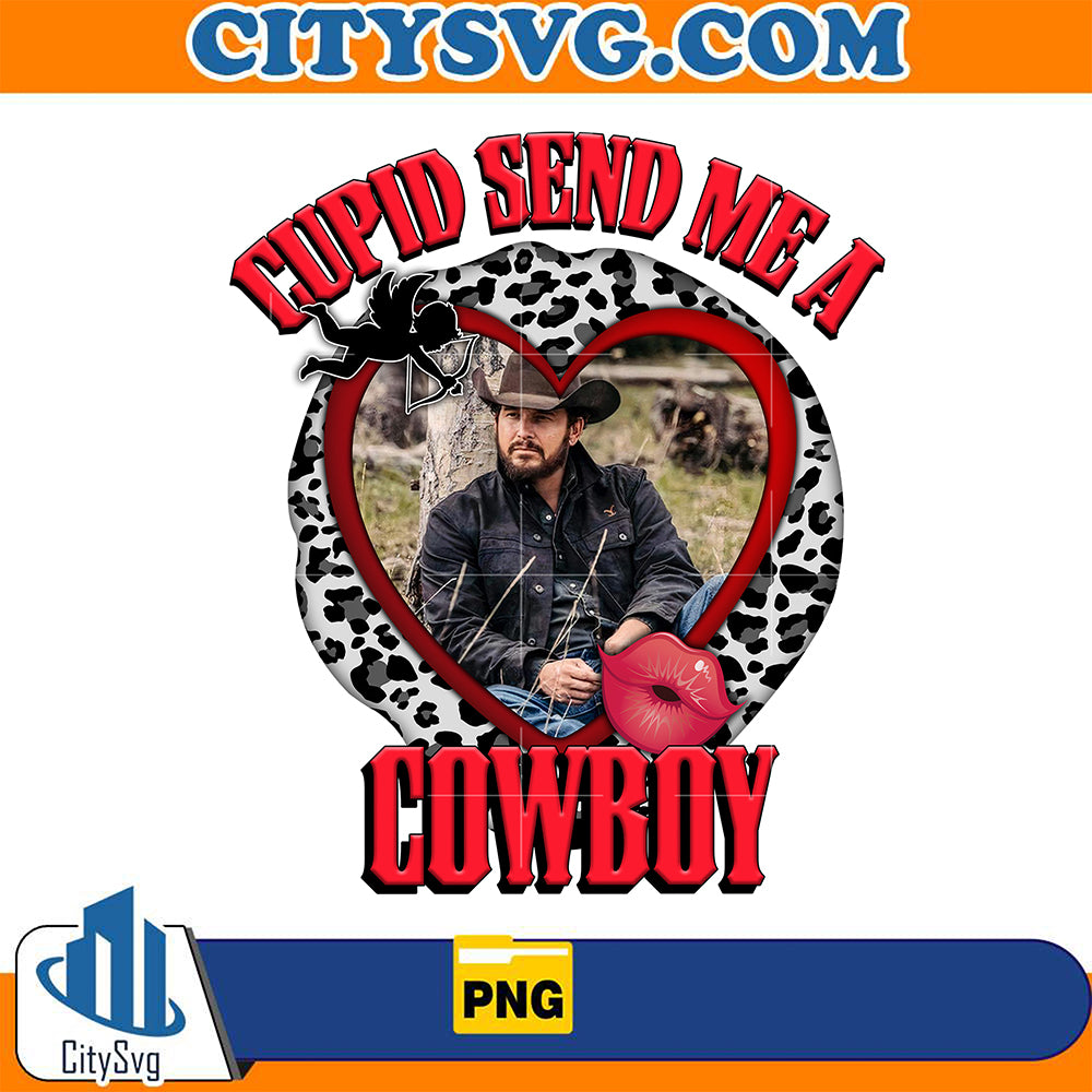 CupidSendMeACowboyValentinePng