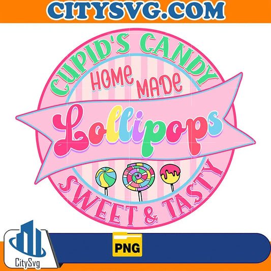 Cupid_sCandyHomeMadeLolipopsSweet_TastyPng