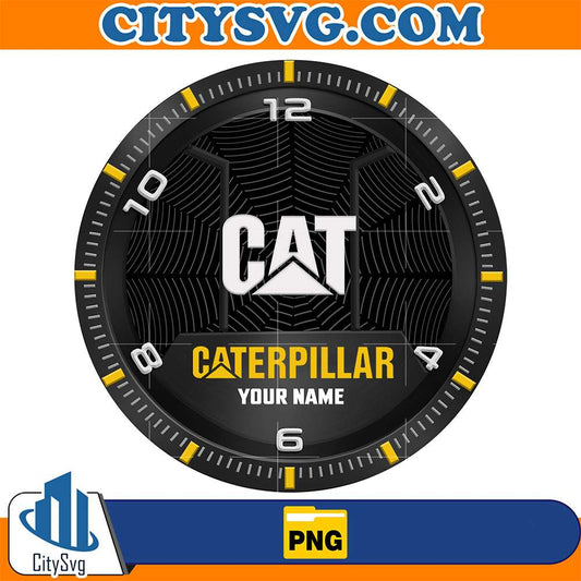 Custom-Caterpillar-Men-s-Personalized-Metal-Watch-Wristwatch-Png