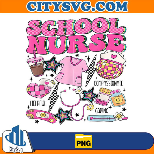 Cute-Elementary-School-Nurse-Student-Teacher-Back-To-School-Png