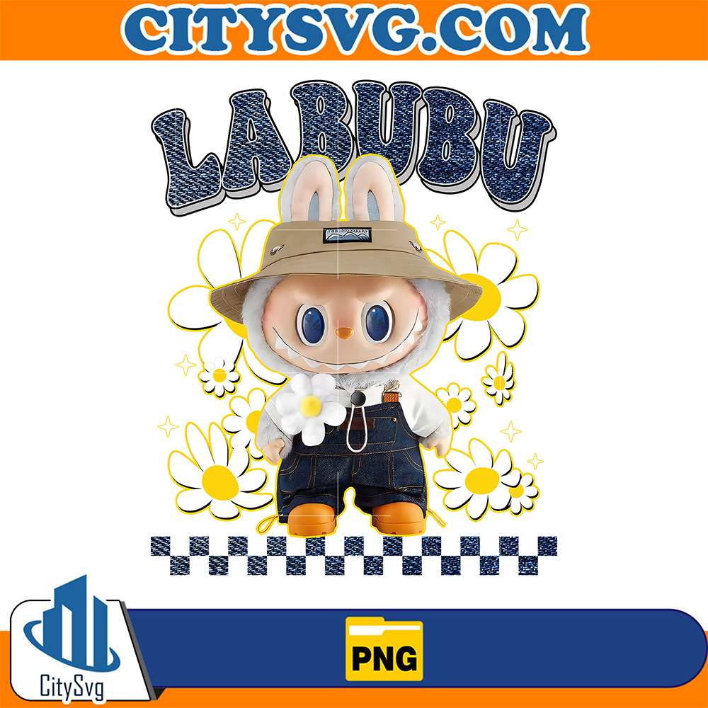 Cute-Labubu-Doll-Farmer-Style-Png
