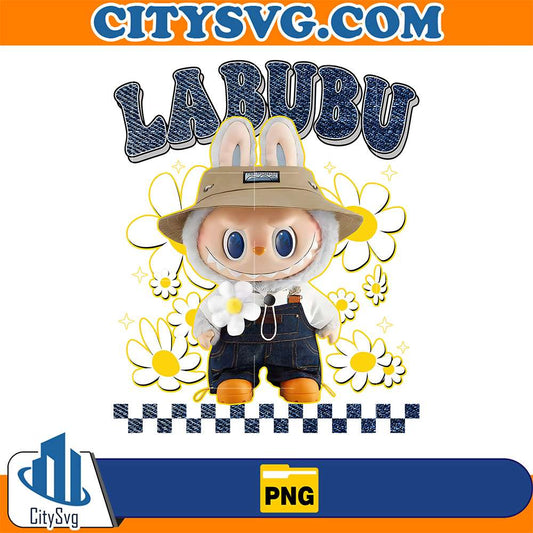 Cute-Labubu-Doll-Farmer-Style-Png