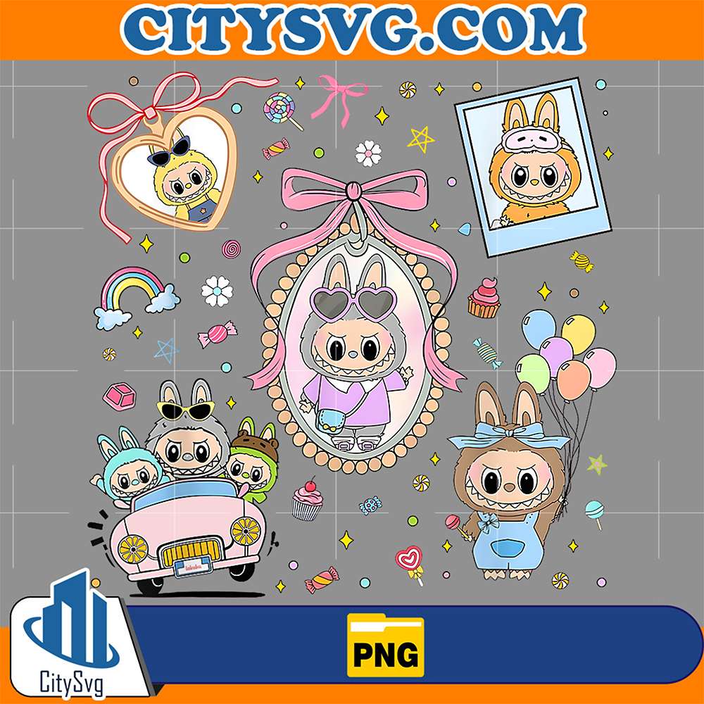 Cute-Labubu-Team-Png