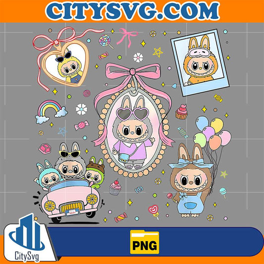 Cute-Labubu-Team-Png