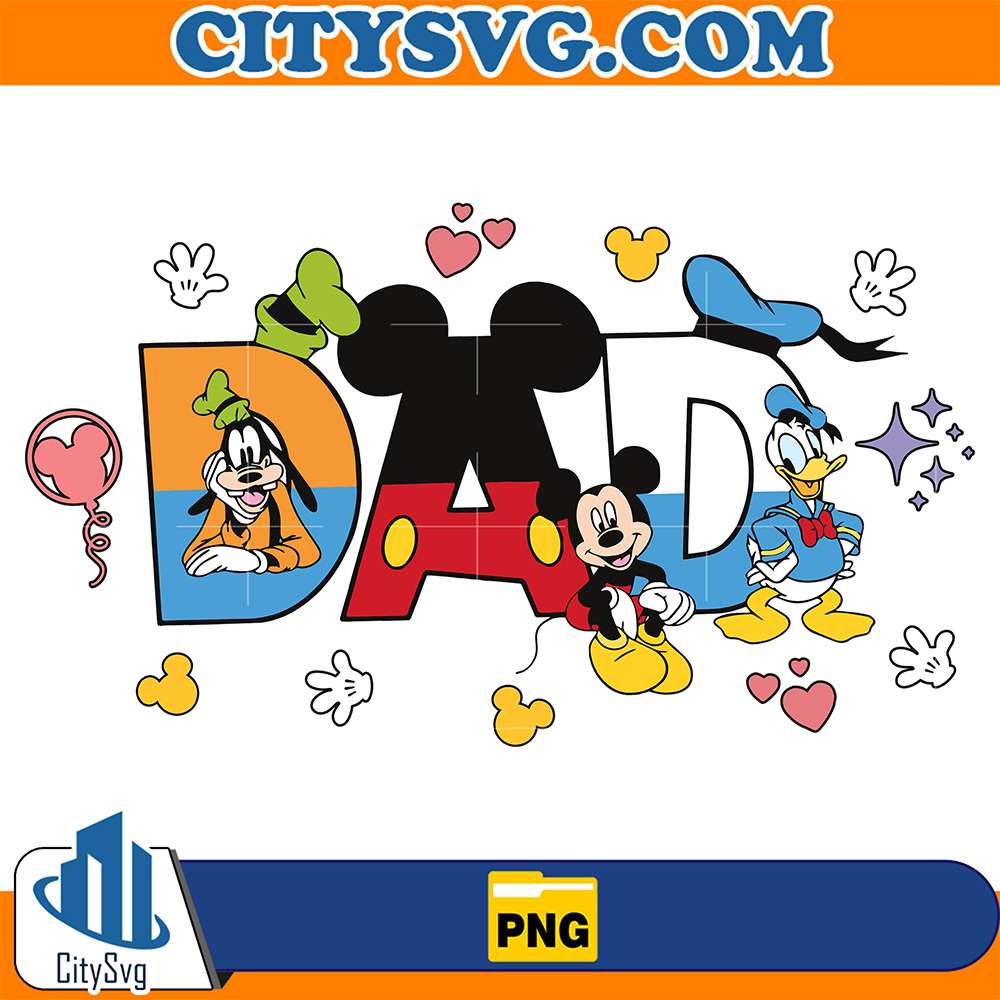 Cute-Mouse-Family-Dad-Png