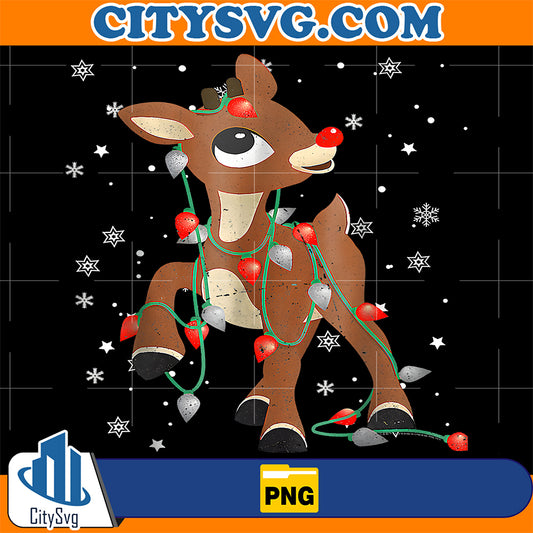 Cute-Rudolph-The-Red-Nose-Reindeer-Christmas-Png