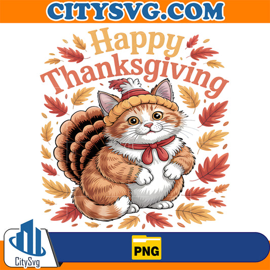 Cute-Thanksgiving-Cat-Turkey-Funny-Autumn-Animal-Png