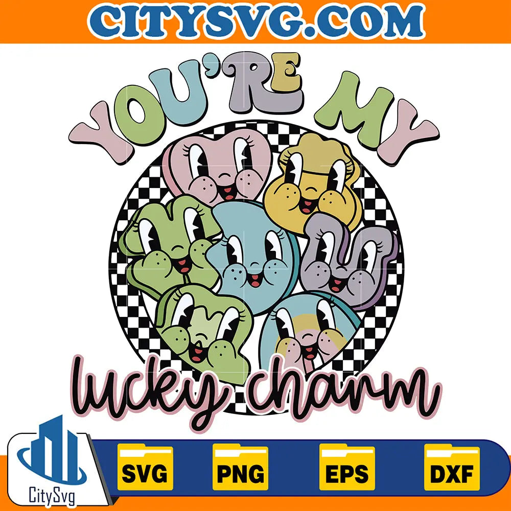 CuteYouAreMyLuckyCharmPatricksDaySvg