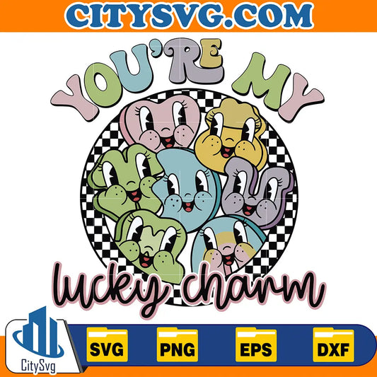 CuteYouAreMyLuckyCharmPatricksDaySvg