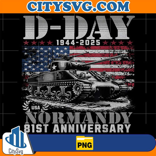 D-Day-81st-Anniversary-2025-Normandy-D-Day-Omaha-Beach-1944-Png